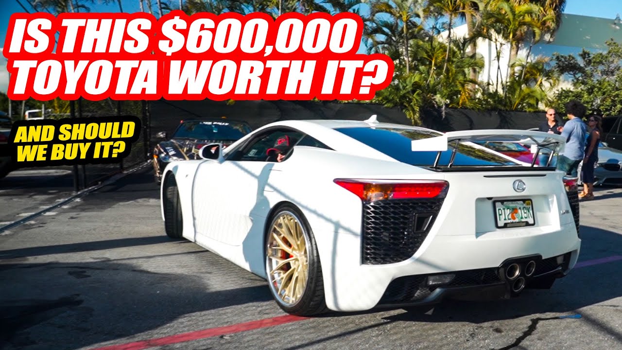 DRIVING THE LEXUS LFA!! The EVIL Toyota-Built V10 Supercar That SCREAMS LIKE A BANSHEE!!!