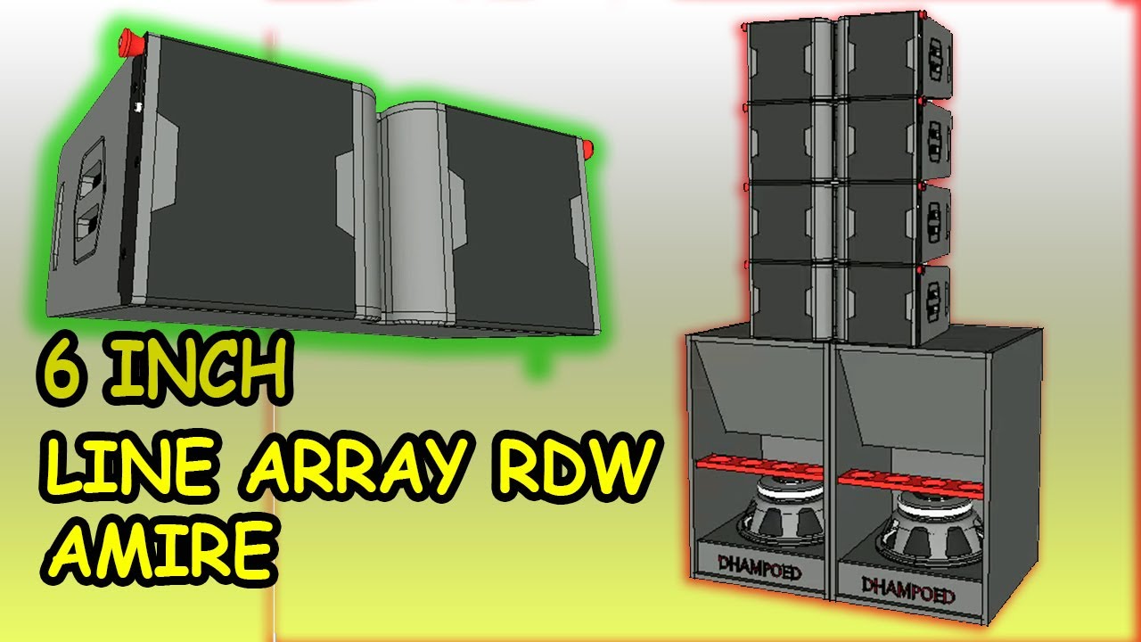 SKEMA LINE ARRAY  RDW AMIRE TARRA 6 INCH