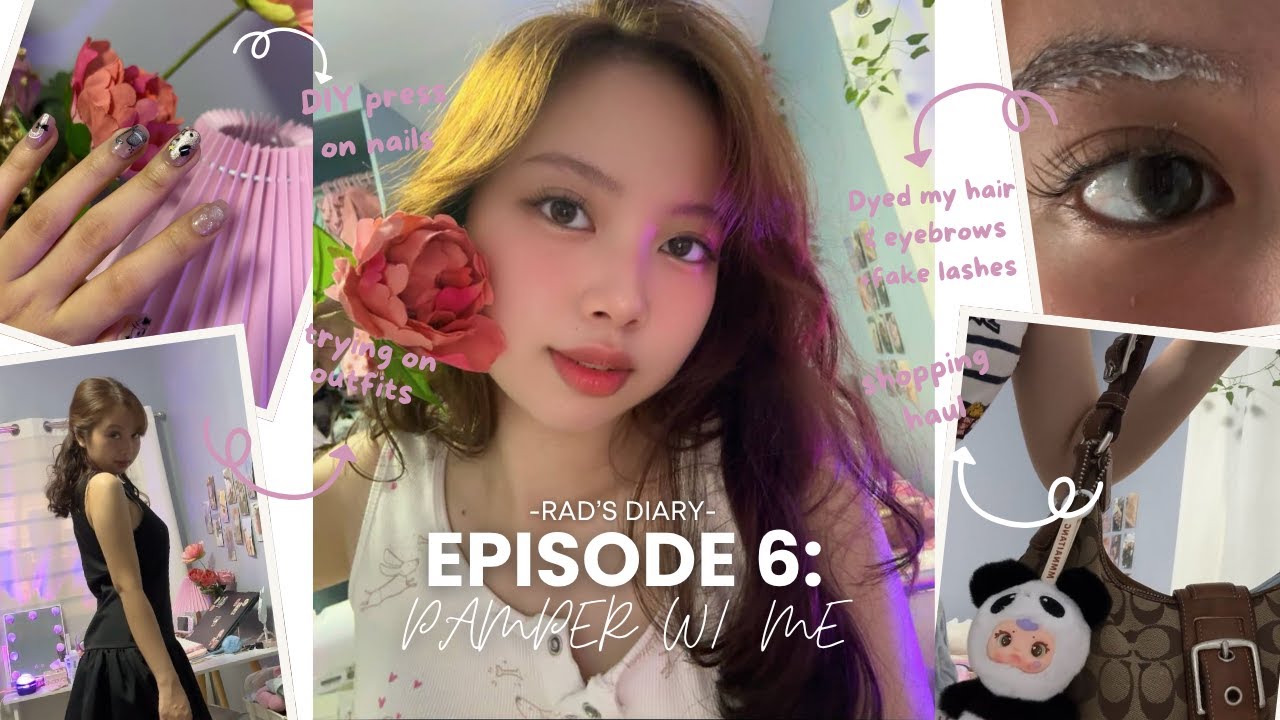 self-care vlog: pamper with me + shopping haul -Philippines-
