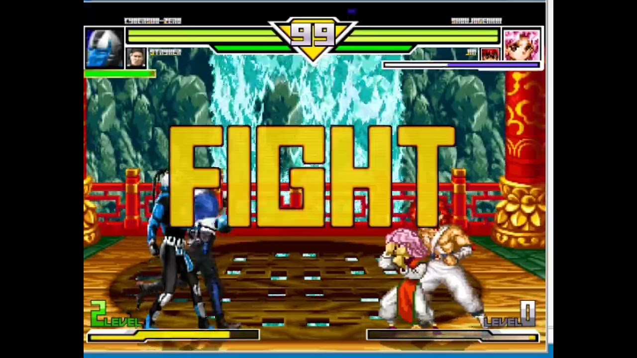 Rock Rune M.U.GE.N Battles Redux #32- Cyborg Sub-Zero and Matt Stryker VS Young Genkai and Jin