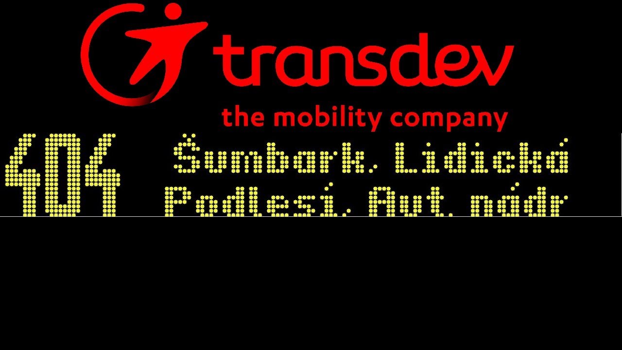 Transdev Slezsko: 404 - Havířov, Podlesí, Aut. nádr., Scania Citywide LF 12M CNG