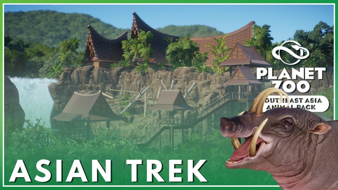 Cinematic Tour | Jambai Asian Trek | Planet Zoo: Southeast Asia Animal Pack