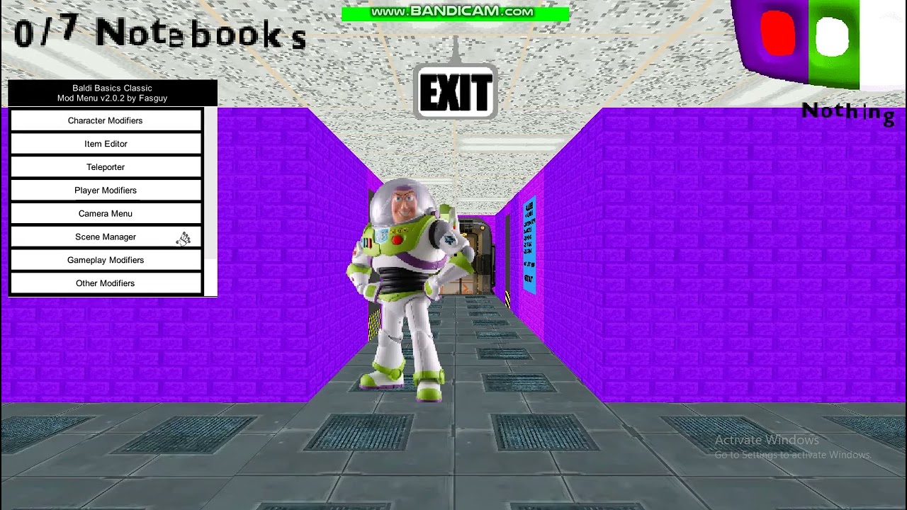 I got the secret game over in Buzz’s basics in Space and Saving the Planet