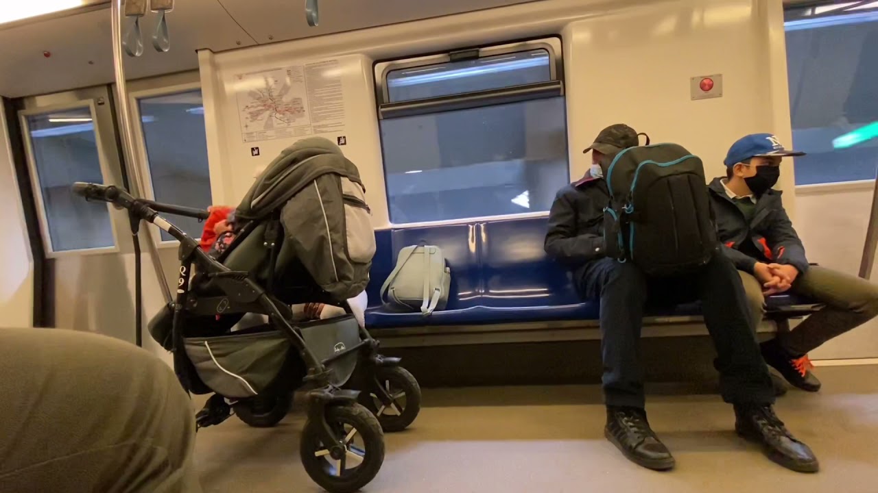 Călătorie cu Bombardier de la Republica pana la Piața Unirii+Schimbare pe Magistrala 2