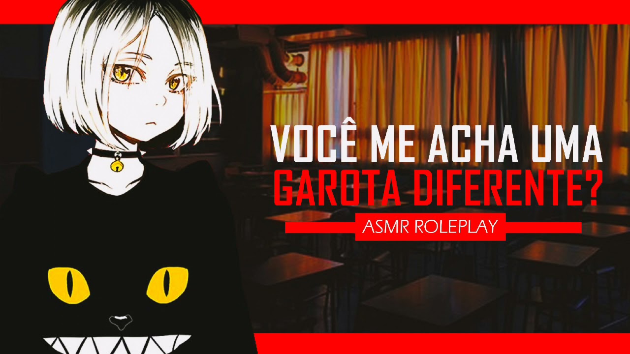ASMR GÓTICA DA ESCOLA SE DECLARANDO PARA VOCÊ