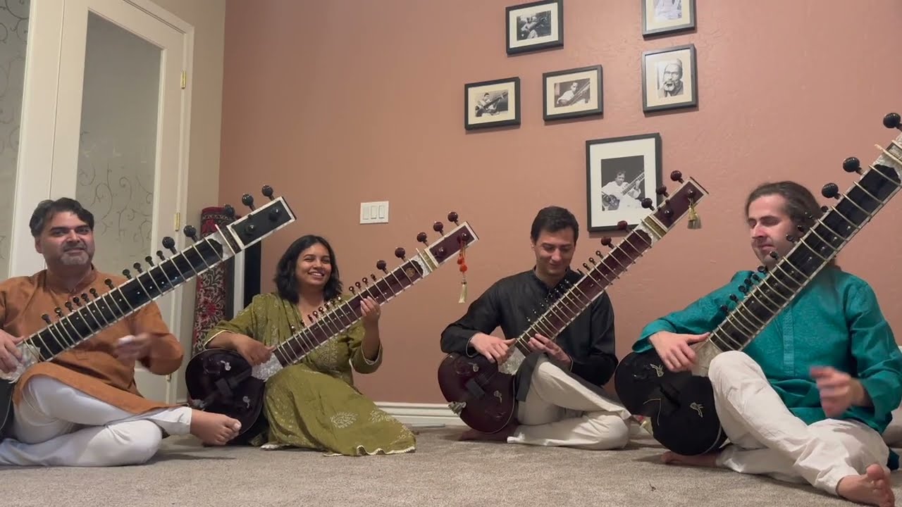Raag Hamsadhwani Challenge | SPK Academy | Avichal Jha, Purvi Patel, Adam Afshar, Jacob Golde