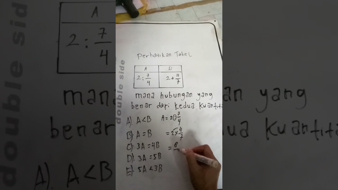 Perhatikan tabel #belajar #testcpns #testkedinasan #testbeasiswa