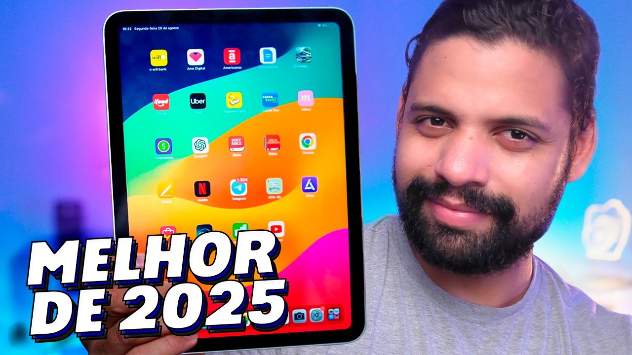IPAD 11: MELHOR TABLET CUSTO BENEF&Iacute;CIO DE 2025 | Rafael Nunes