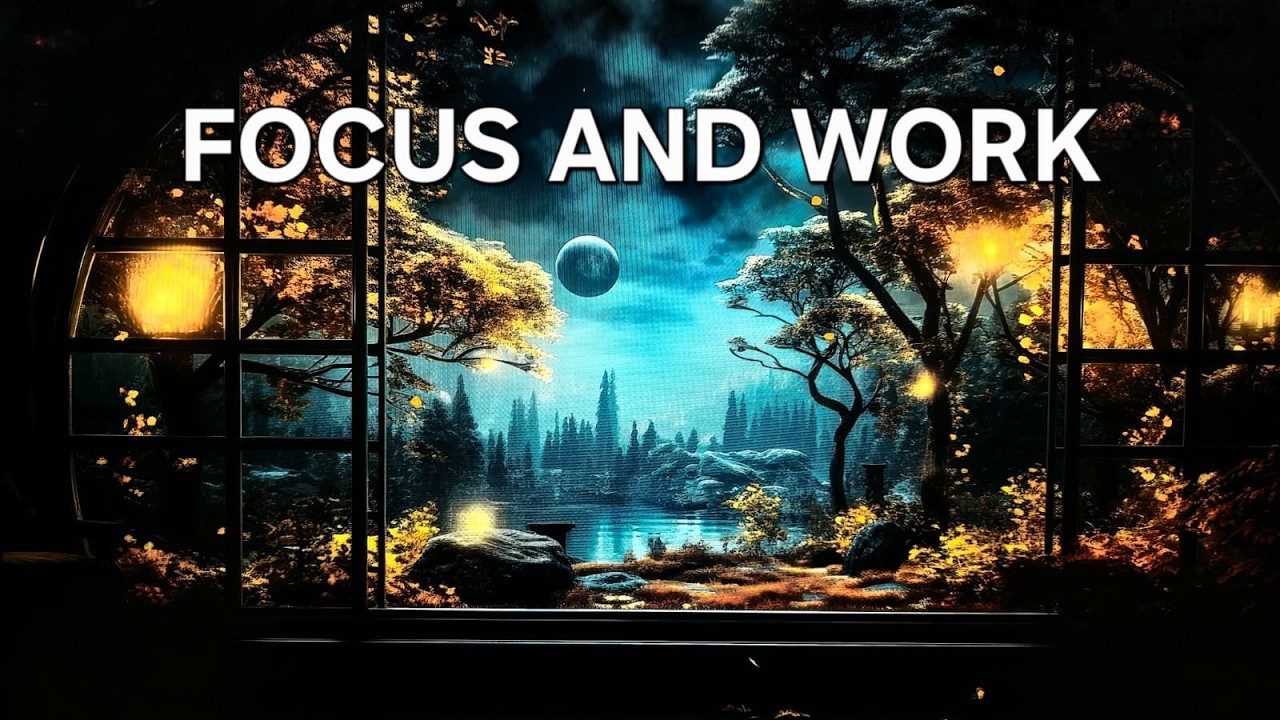 Calm Autumn Vibes | 4K Ultra HD Study Music - Deep Focus & Productivity