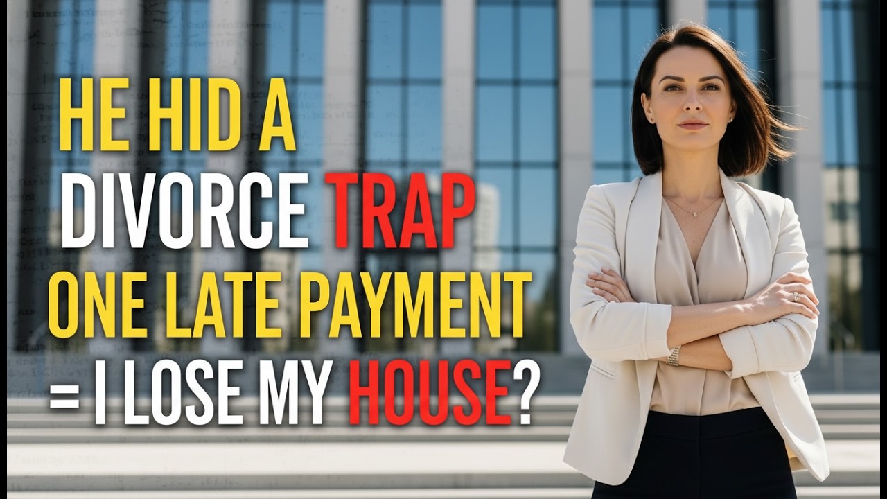 The Divorce Settlement Hid a Trap — And He Tried to Take My House Back
