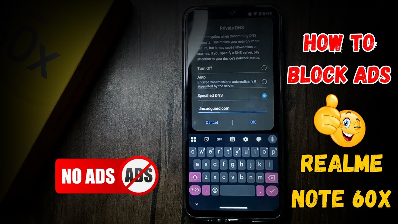 How to Block ads in realme note 60x | Disable Ads | Ads Problem
