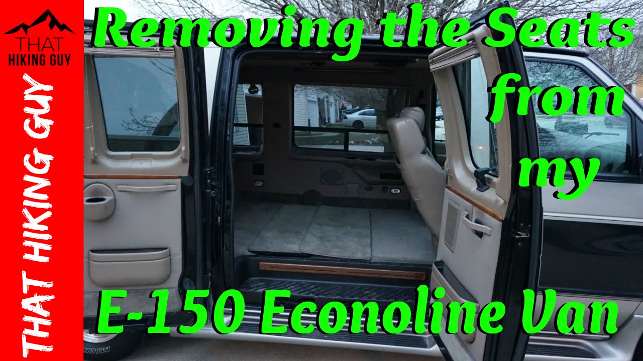 Снятие сидений с моего фургона E 150 Econoline