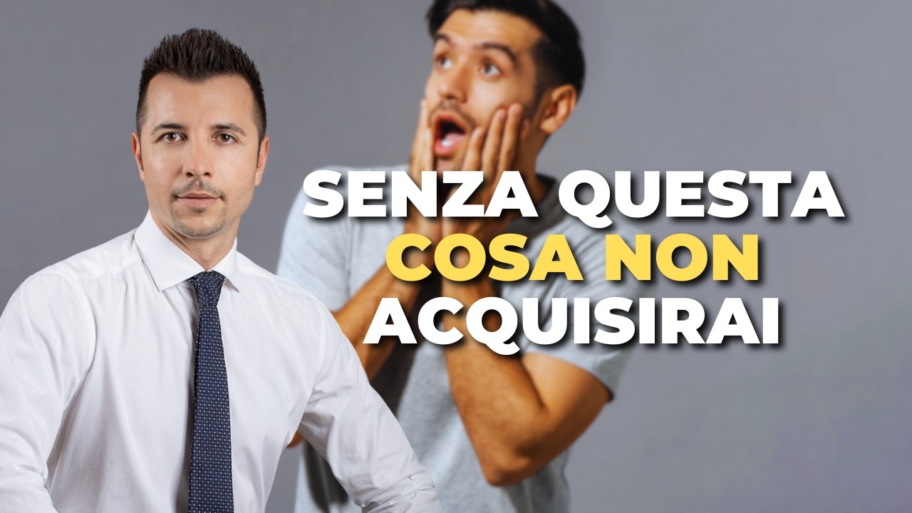L'elemento Necessario Per Acquisire Oggi!