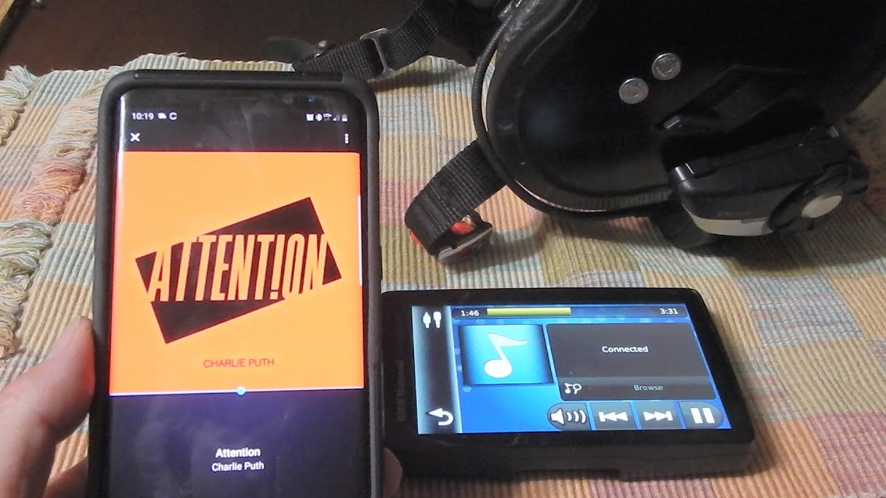 Garmin NAV VI music setup
