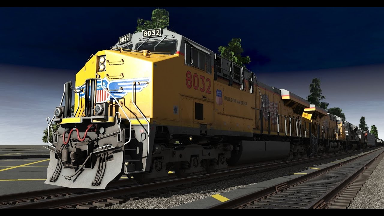 Trainz 2022: UP C45ACCTE #8032 Drive