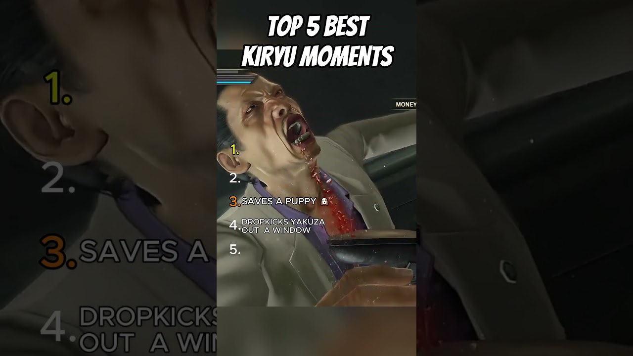 Ranking TOP 5 Kiryu Moments