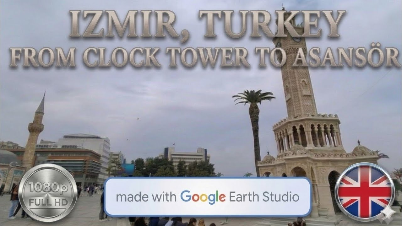 Izmir - From Clock Tower to Asansör 4K