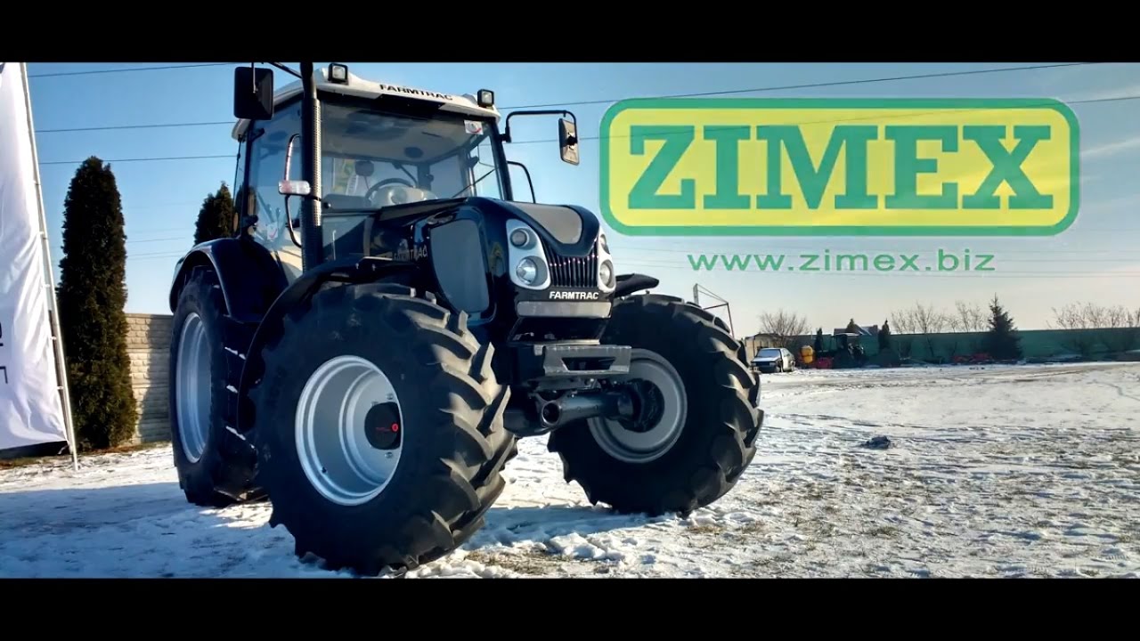Prezentacja modelu ciągnika Farmtrac 7100 - ZIMEX