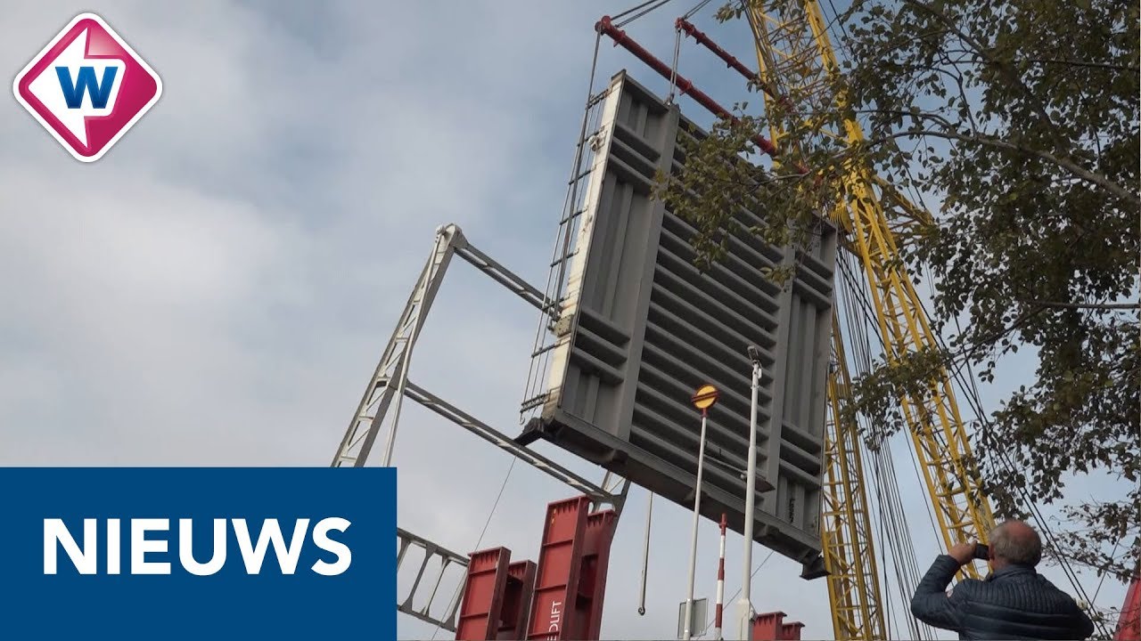 Leidse brug tijdelijk verdwenen - OMROEP WEST