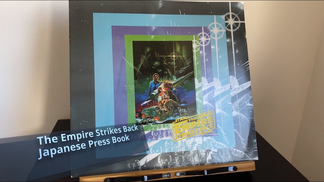 Star Wars: El Imperio Contraataca Press Book Japon&eacute;s 4K (1980)