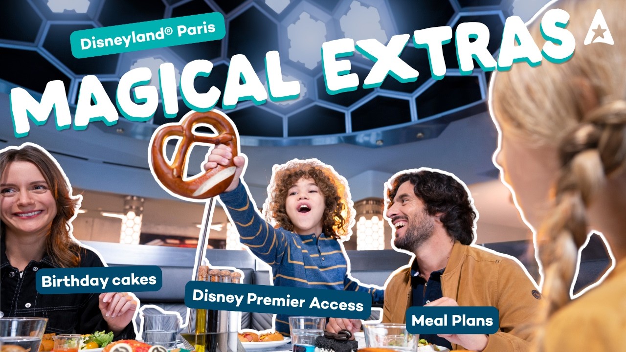 Дополнительные услуги отеля DisneylandParis: питание, услуги по доставке багажа, доступ к програм...