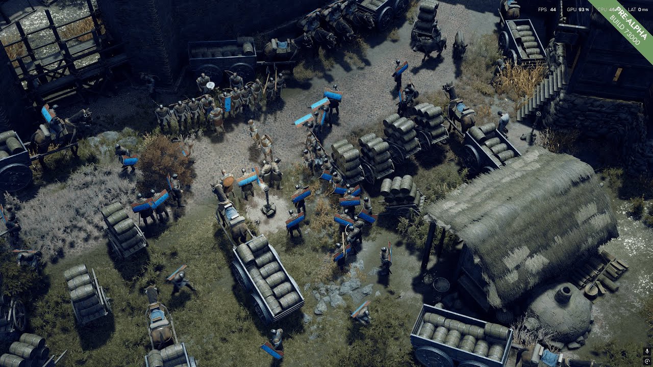 Respondiendo a vuestras preguntas  sobre la prealpha de anvil empires en directo