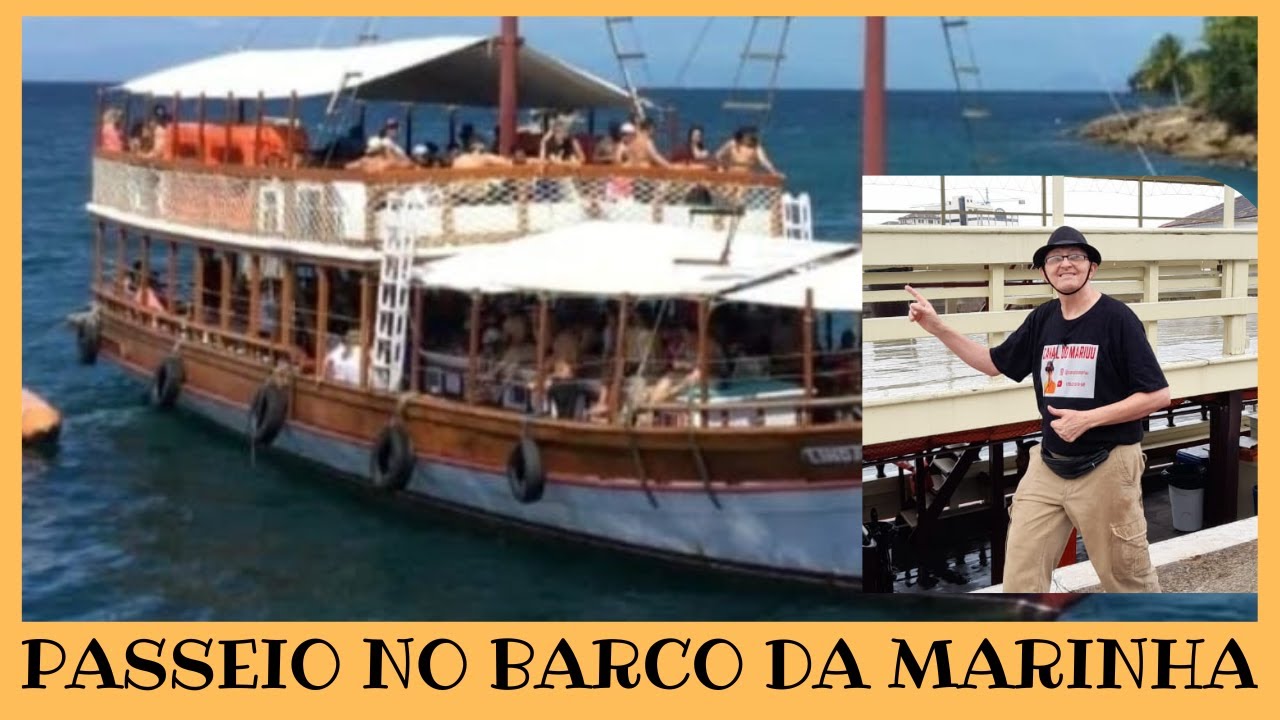 UM PASSEIO NO BARCO DA MARINHA DO BRASIL por Canal do Mariuu