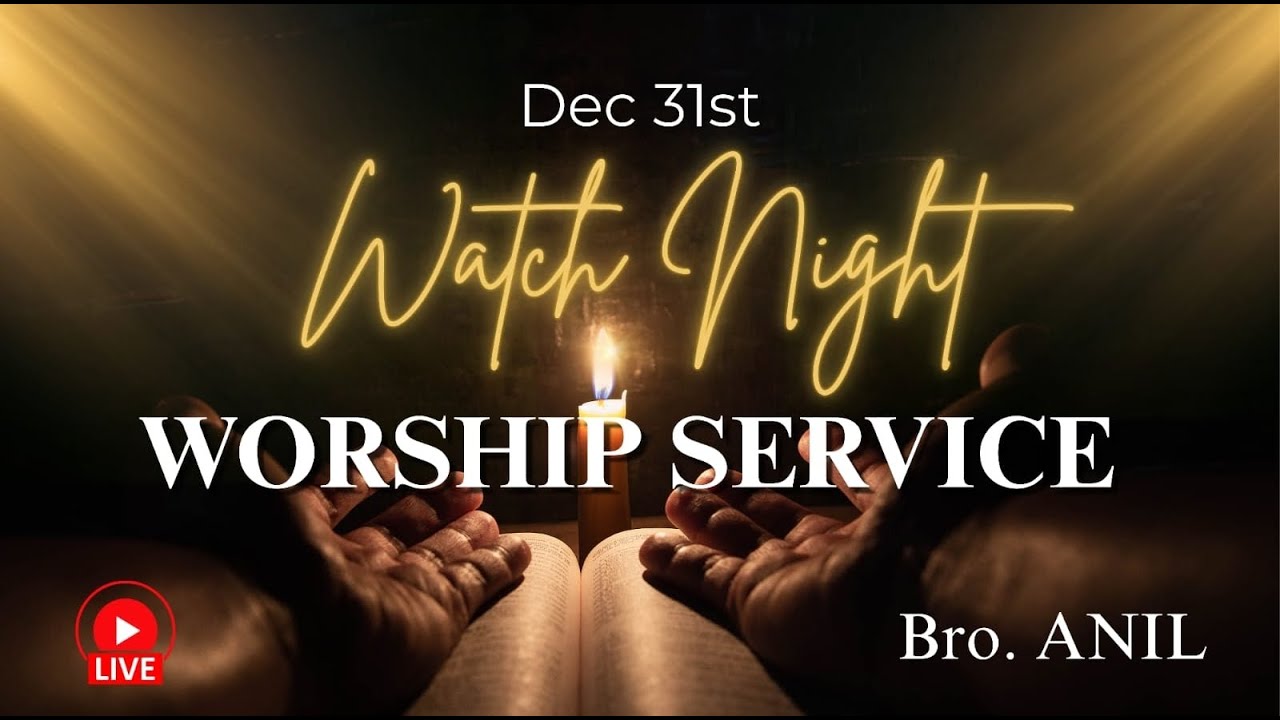 Watch Night Worship 2025 | Moriah Prayer House |
