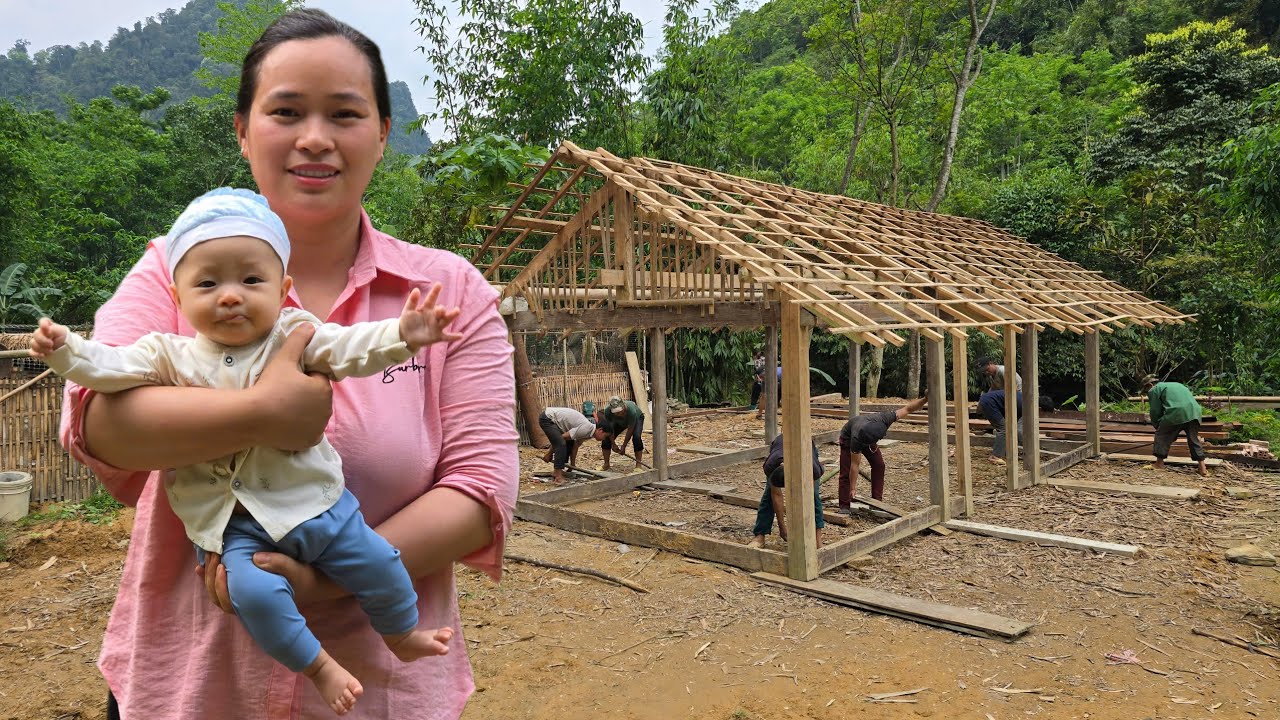 Dismantle The Old House - Make a big meal invite the neighbors to help | Ly Thi Ca