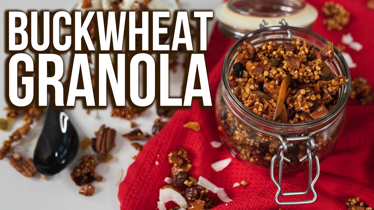 Buckwheat Granola | Healthy Gluten Free Recipe