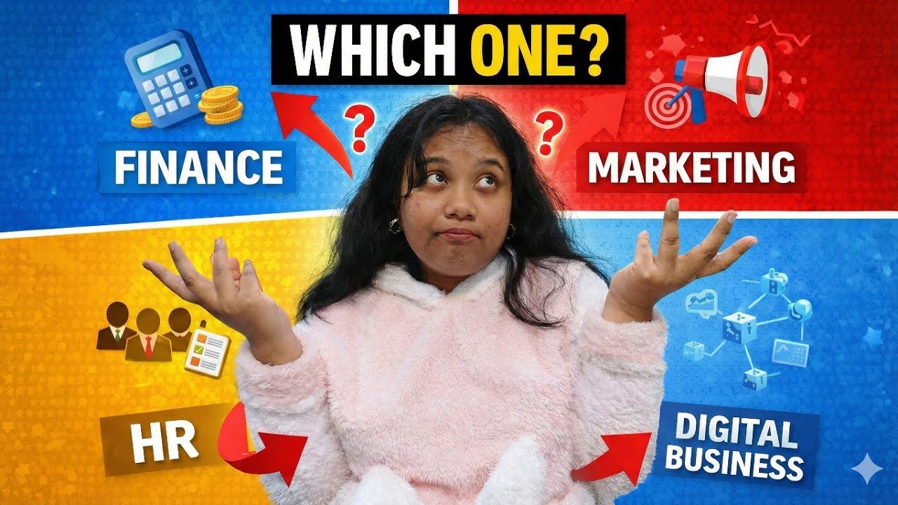 Which MBA Specialization in 2026? Finance, Marketing, HR, DigitalBusiness | Don't Make This Mistake❌