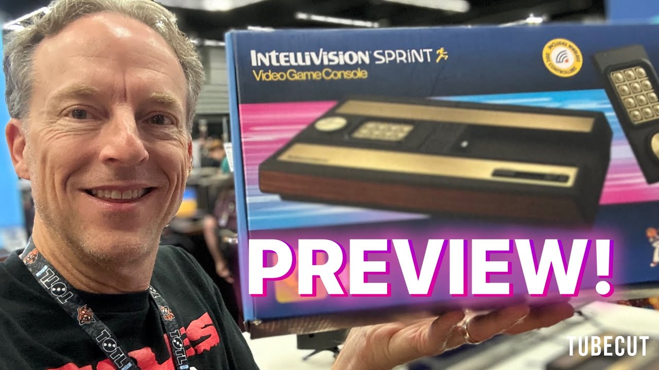 Предварительный обзор новой игровой консоли Intellivision Sprint!