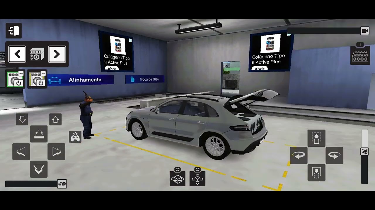 Montando uma porcshe macan da deboxe 