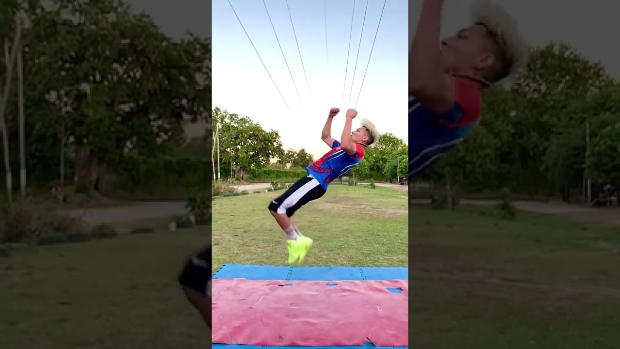 Backflip And B-Twist Progression Tutorial | Parkour | Tricking | Flips | Bboy Alex Destreza #shorts