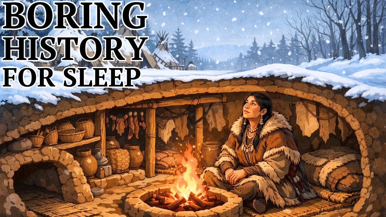 How Native Americans Built Underground Shelters to Survive Coldest Winters | Relaxing History