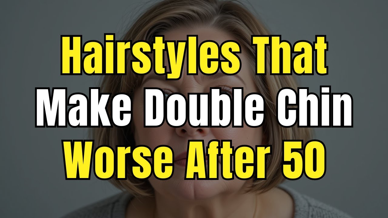 Double Chin or Sagging Neck After 50 NEVER WEAR These Hairstyles! DO THIS INSTEAD&hellip;
