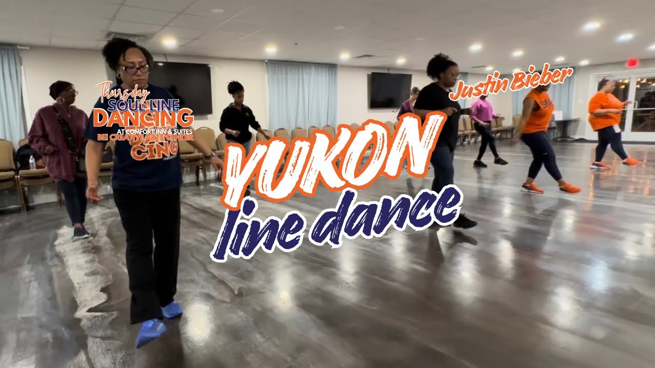 Юконский линейный танец (Джастин Бибер) | BCAC | Линейный танец для начинающих (простой уровень)