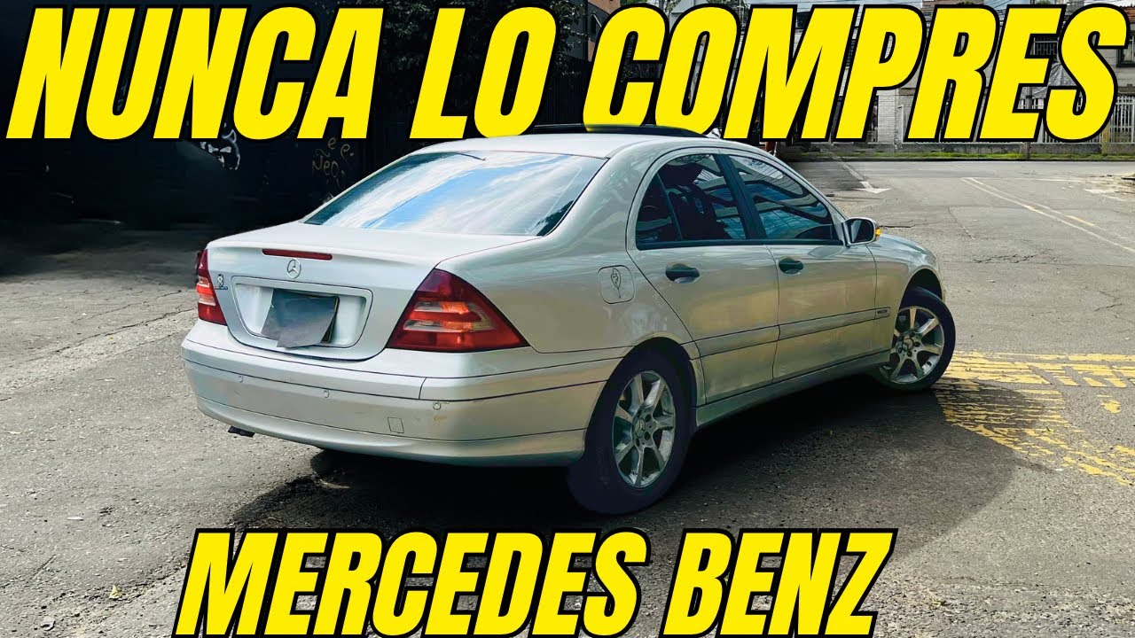 Mercedes Benz Clase C180 - NUNCA COMPRES UN MERCEDES BARATO | Reseña