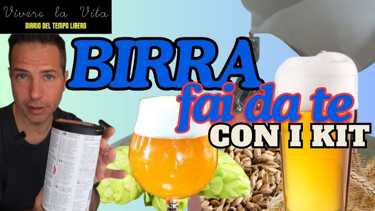 birra fatta in casa con i semplici kit