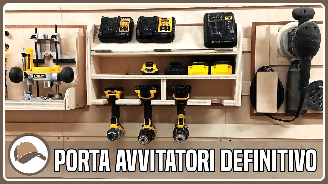 Porta avvitatori definitivo | Falegnameria | Fai da te