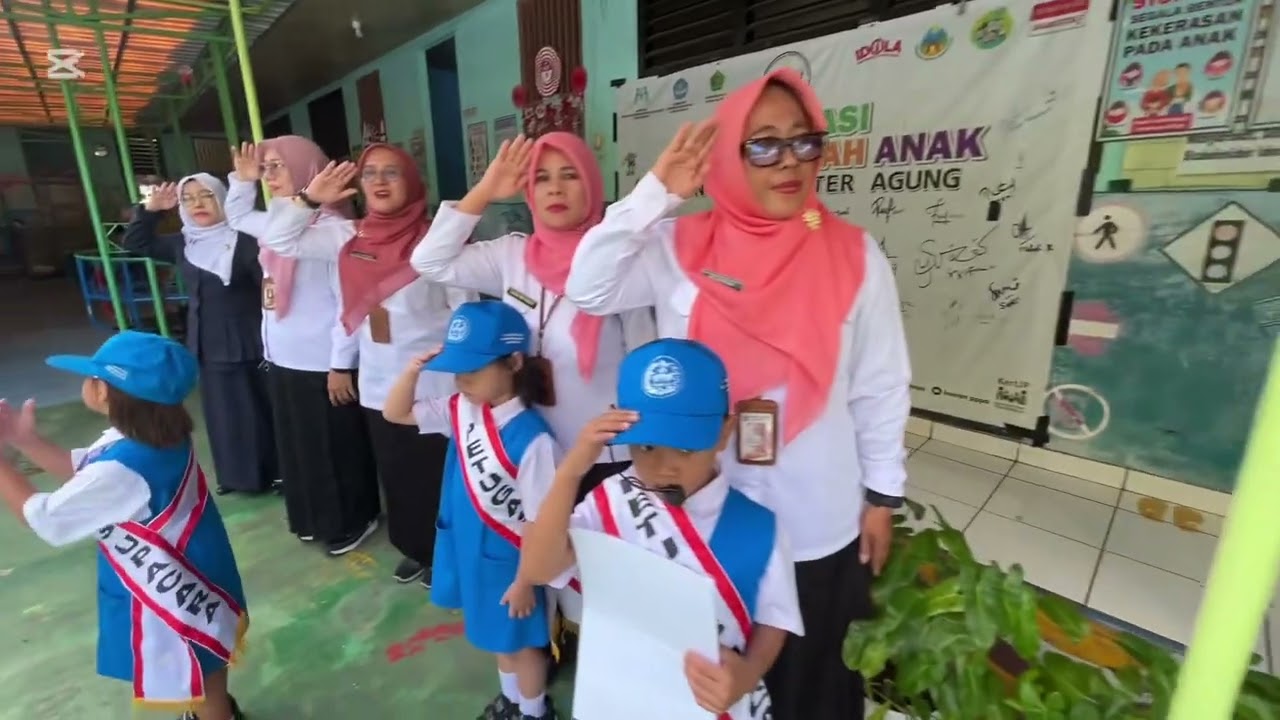 Upacara Bendera TK Negeri Sunter Agung