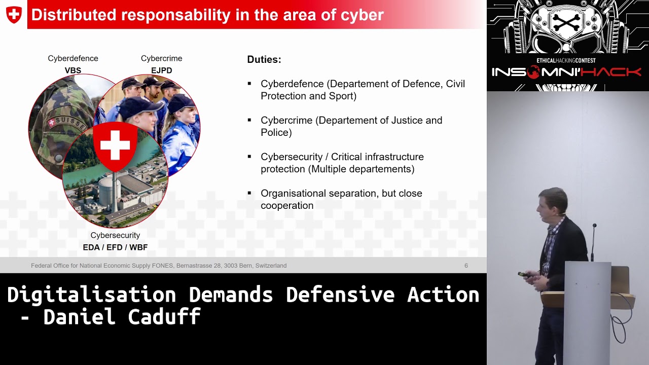 Digitalisation demands defensive action by Daniel Caduff, FONES