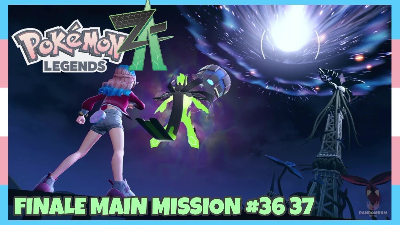 Finale Main Mission #36 37 - Prism Tower Dark Turn & Operation Protect Lumiose In Pokemon Legends ZA
