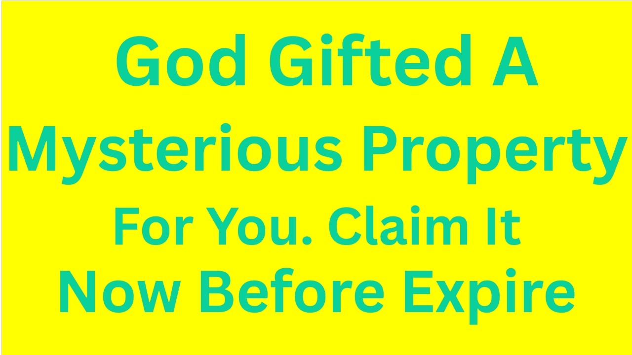 🔴ONLY 3 MINUTES LEFT — ARCHANGEL MICHAEL SAYS A MYSTERIOUS PROPERTY BECAME YOURS TODAY. THE ADDRESS…