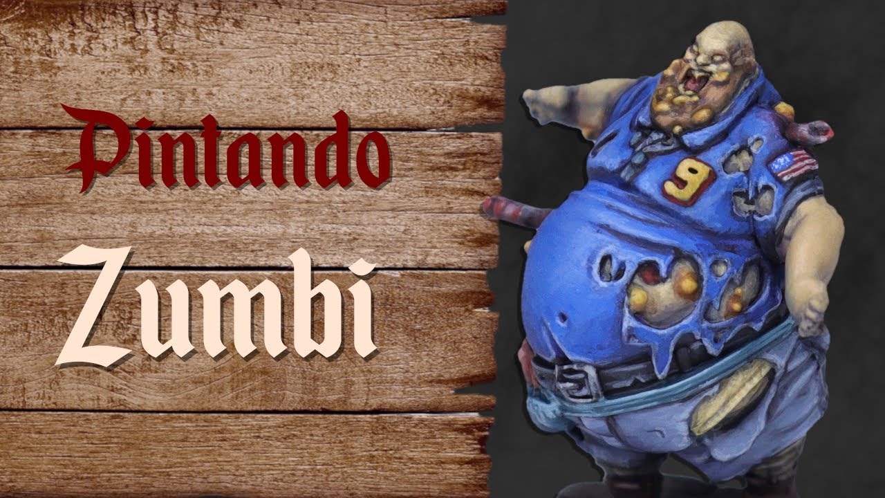 Pintando Zumbi - Balofo - Zombicide 2º Edição