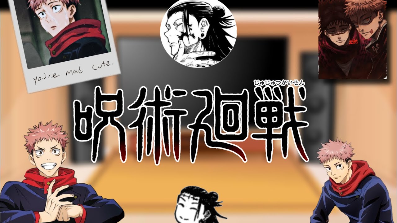 JJK react to itadori (manga spoiler )