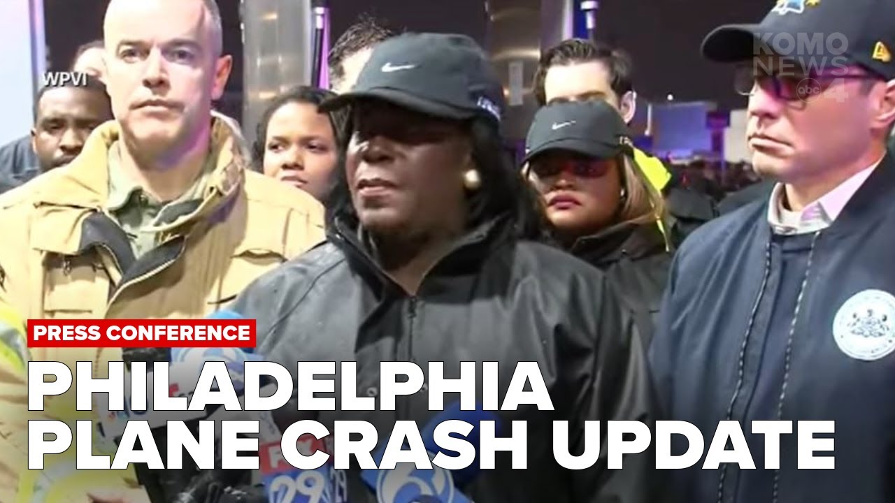 Philadelphia mayor, Gov. Shapiro provide update on deadly medical transport jet crash