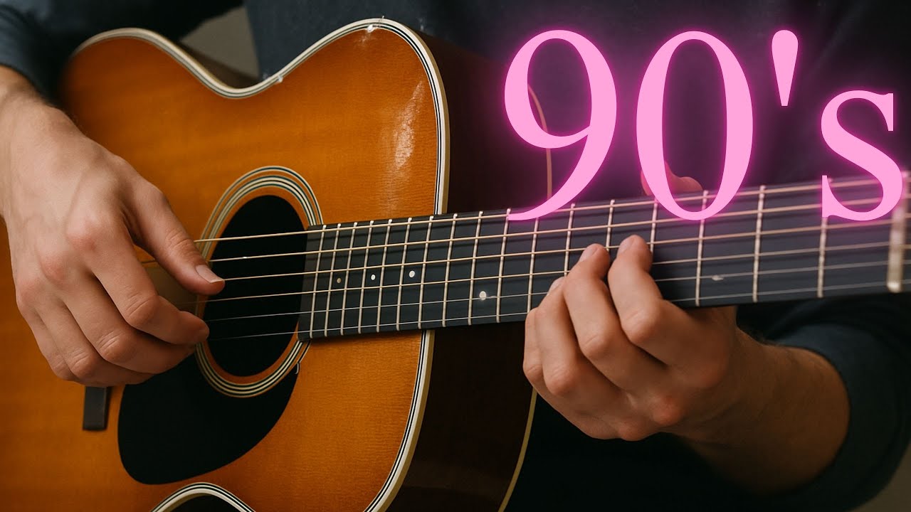 ЛУЧШИЕ АКУСТИЧЕСКИЕ РИФФЫ 90-Х, которые должен знать каждый гитарист!