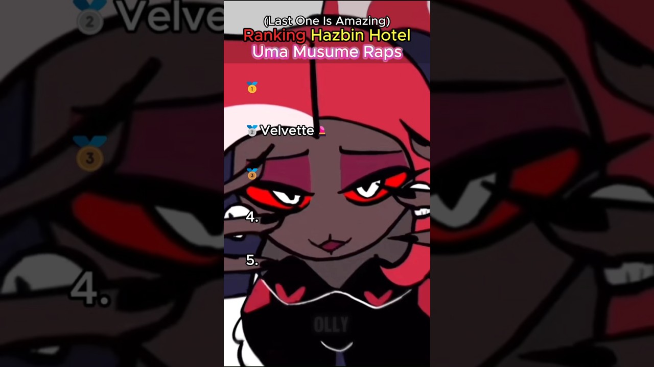 RANKING the best hazbin hotel rap animations 🔥