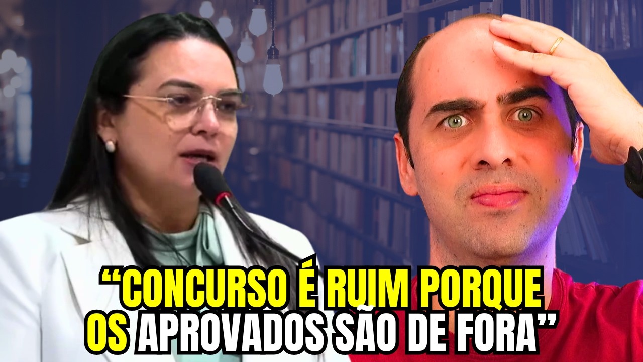 A maioria dos políticos enxerga o concurso deste jeito!